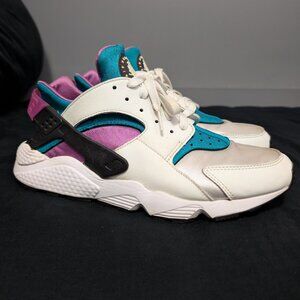 Nike Huarache - Size 12 - Magenta Aqua